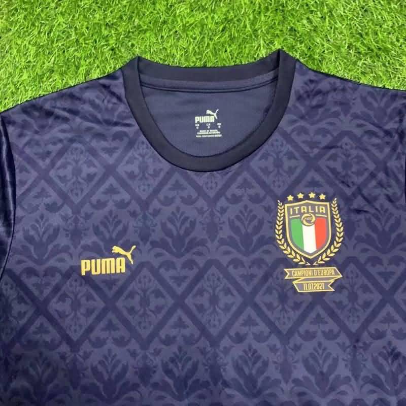 AAA(Thailand) Italy 2022 Dark Blue Soccer Jersey