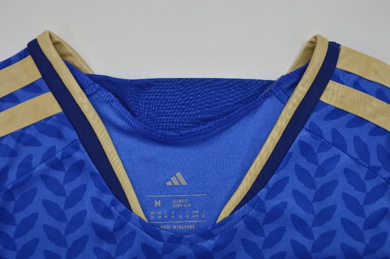 AAA(Thailand) Italy 2026 Home Long Sleeve Soccer Jersey