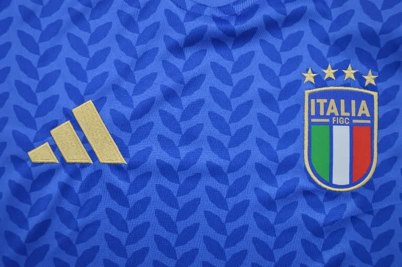 AAA(Thailand) Italy 2026 Home Long Sleeve Soccer Jersey