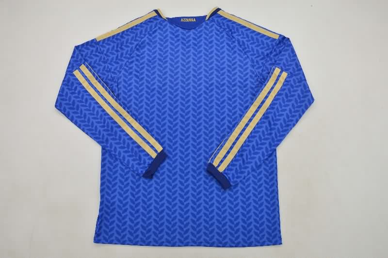 AAA(Thailand) Italy 2026 Home Long Sleeve Soccer Jersey