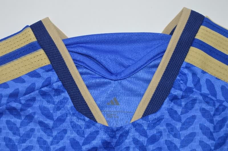 AAA(Thailand) Italy 2026 Home Long Sleeve Soccer Jersey (Player)