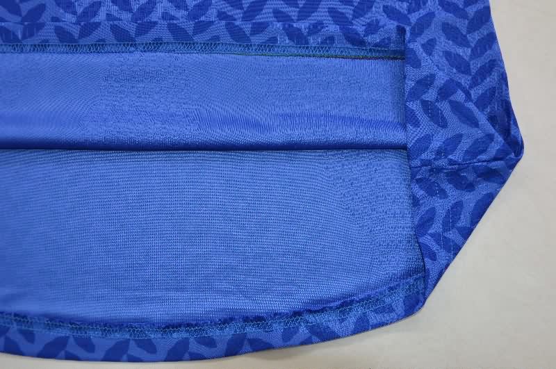 AAA(Thailand) Italy 2026 Home Long Sleeve Soccer Jersey (Player)