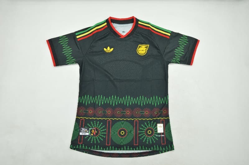 AAA(Thailand) Jamaica 2026 Away Soccer Jersey (Player) AAA(Thailand) Jamaica 2026 Away Soccer Jersey (Player)