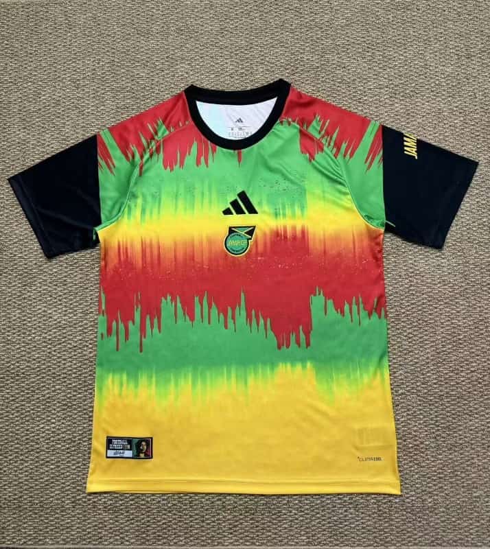AAA(Thailand) Jamaica 2026 Training Soccer Jersey AAA(Thailand) Jamaica 2026 Training Soccer Jersey