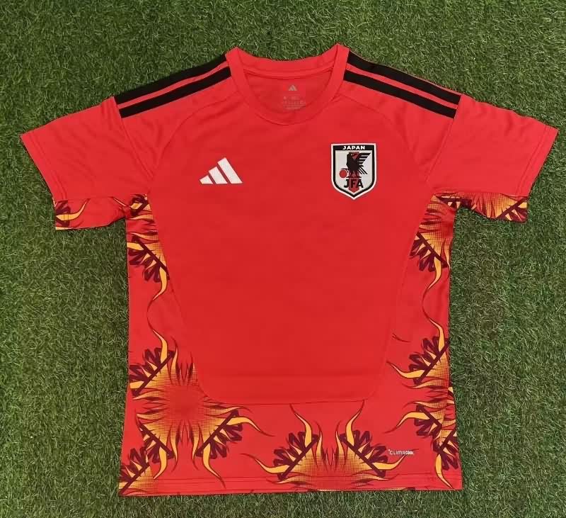 AAA(Thailand) Japan 2026 World Cup Goalkeeper Red Soccer Jersey AAA(Thailand) Japan 2026 World Cup Goalkeeper Red Soccer Jersey