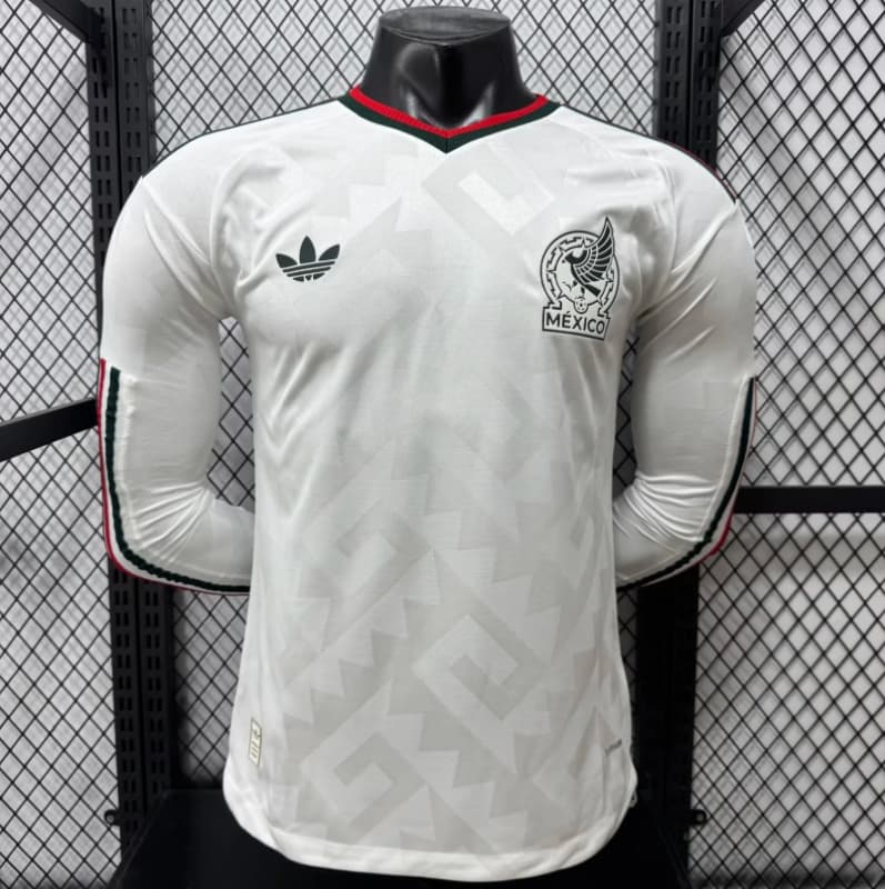AAA(Thailand) Mexico 2026 World Cup Away Long Sleeve Soccer Jersey (Player) AAA(Thailand) Mexico 2026 World Cup Away Long Sleeve Soccer Jersey (Player)