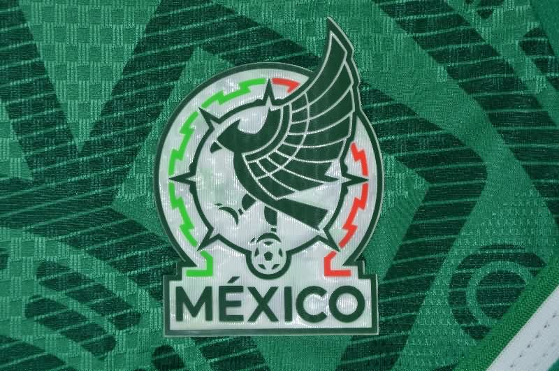 AAA(Thailand) Mexico 2026 World Cup Home Long Sleeve Soccer Jersey (Player)