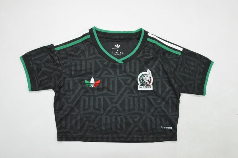 AAA(Thailand) Mexico 2026 World Cup Third Women Cropped Soccer Jersey