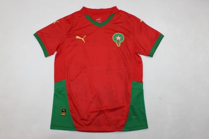 AAA(Thailand) Morocco 2024 Home Soccer Jersey