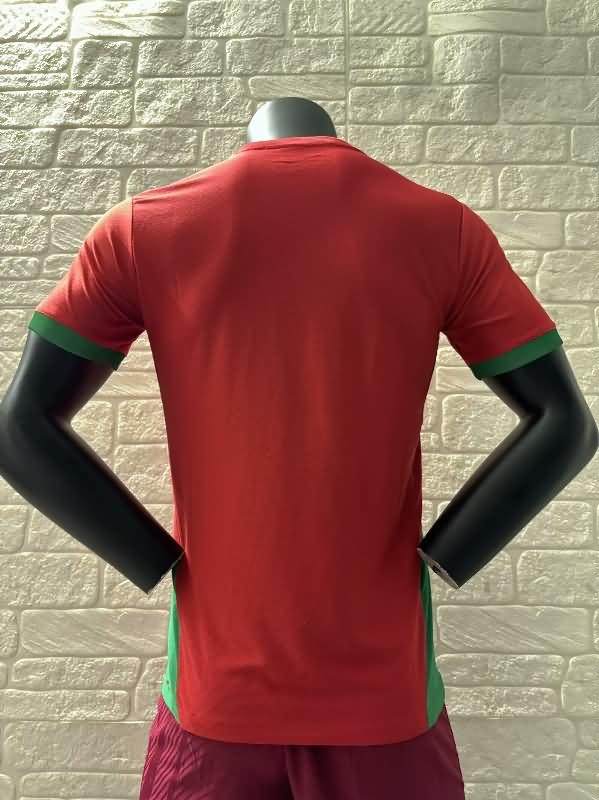 AAA(Thailand) Morocco 2025 Home Soccer Jersey (Player)