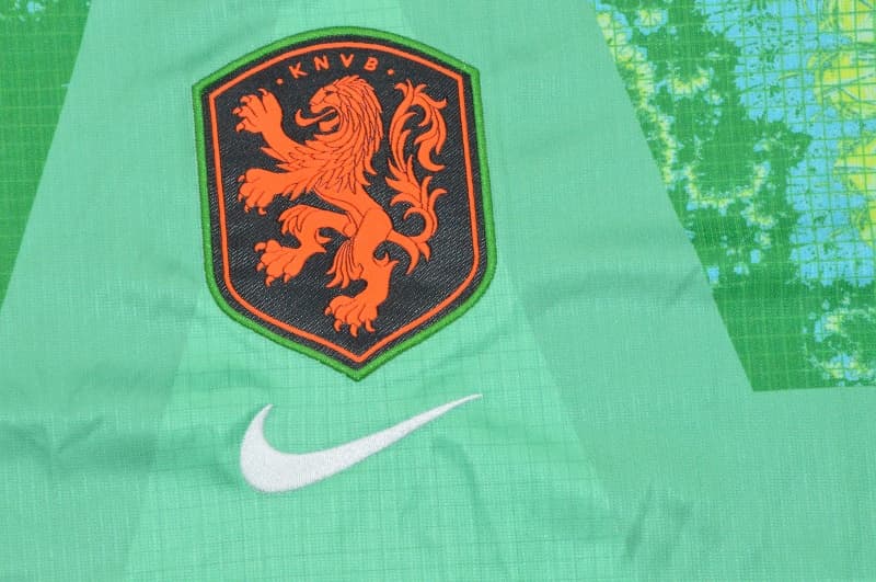 AAA(Thailand) Netherlands 2026 Goalkeeper Green Soccer Jersey