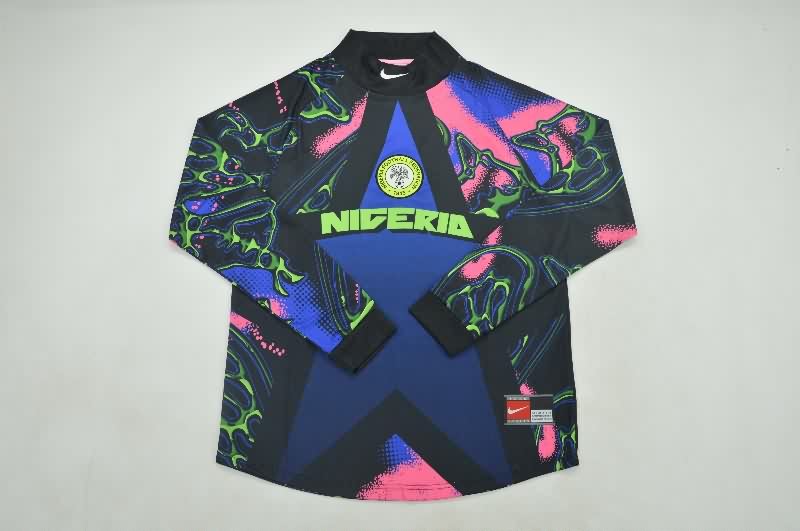 AAA(Thailand) Nigeria 2026 Goalkeeper Long Sleeve Soccer Jersey AAA(Thailand) Nigeria 2026 Goalkeeper Long Sleeve Soccer Jersey