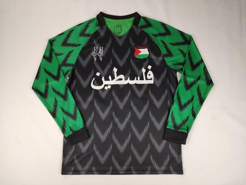 AAA(Thailand) Palestine 2024 Special Long Sleeve Soccer Jersey