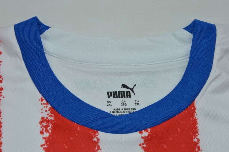 AAA(Thailand) Paraguay 2026 Home Soccer Jersey