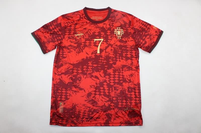 AAA(Thailand) Portugal 2024 Training Soccer Jersey 02