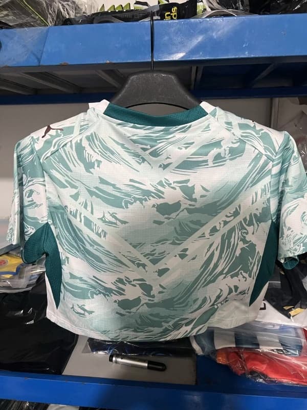 AAA(Thailand) Portugal 2026 World Cup Away Women Cropped Soccer Jersey