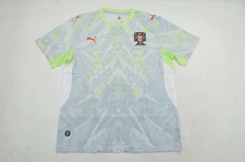 AAA(Thailand) Portugal 2026 Goalkeeper Grey Soccer Jersey