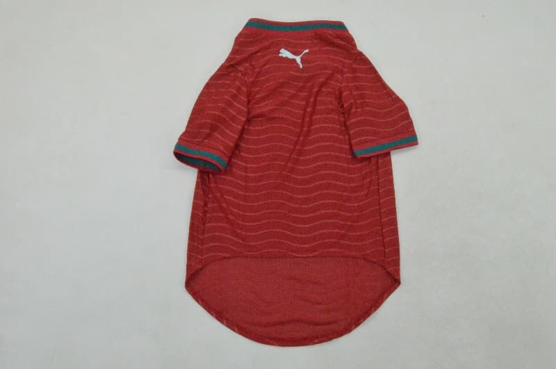 AAA(Thailand) Portugal 2026 Home Pet Soccer Jersey
