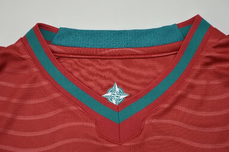 AAA(Thailand) Portugal 2026 World Cup Home Long Sleeve Soccer Jersey