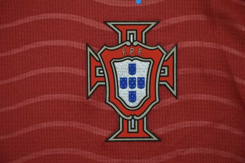 AAA(Thailand) Portugal 2026 World Cup Home Long Sleeve Soccer Jersey