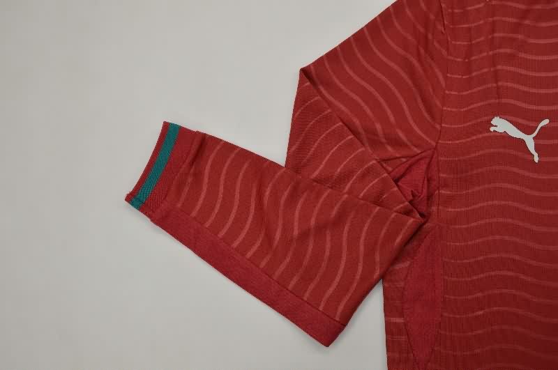 AAA(Thailand) Portugal 2026 World Cup Home Long Sleeve Soccer Jersey