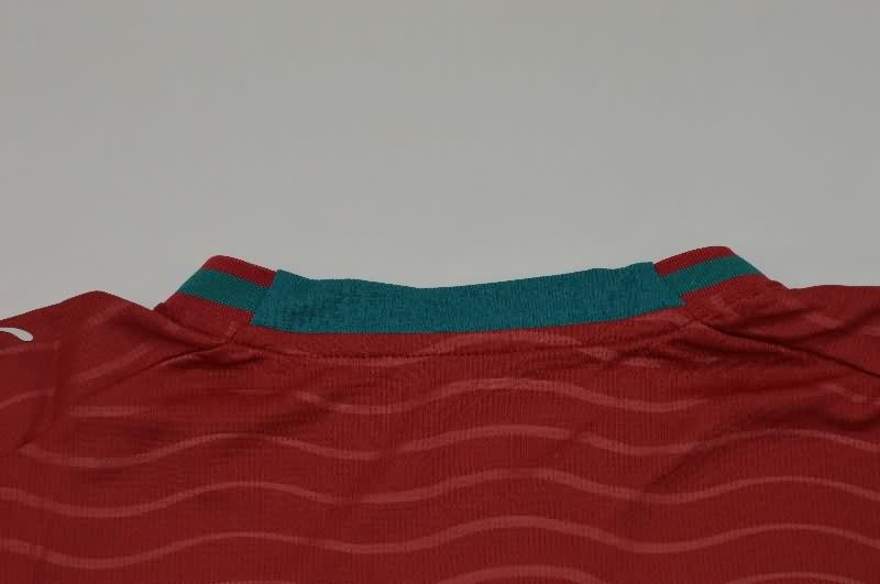 AAA(Thailand) Portugal 2026 World Cup Home Long Sleeve Soccer Jersey