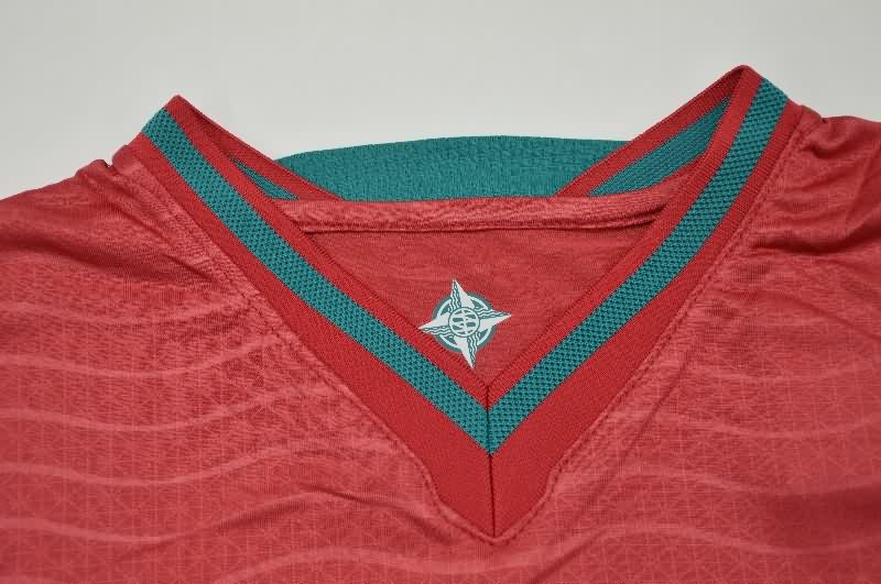AAA(Thailand) Portugal 2026 World Cup Home Long Sleeve Soccer Jersey (Player)