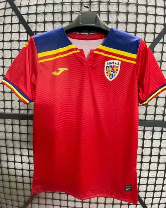AAA(Thailand) Romania 2025 Away Soccer Jersey AAA(Thailand) Romania 2025 Away Soccer Jersey