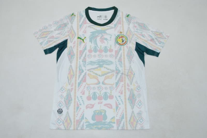 AAA(Thailand) Senegal 2026 World Cup Home Soccer Jersey AAA(Thailand) Senegal 2026 World Cup Home Soccer Jersey