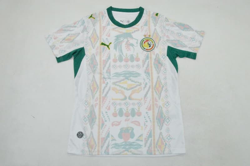 AAA(Thailand) Senegal 2026 Home Soccer Jersey 2 Stars AAA(Thailand) Senegal 2026 Home Soccer Jersey 2 Stars