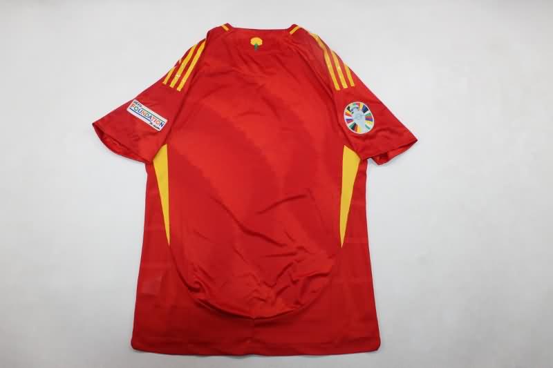 AAA(Thailand) Spain 2024 EURO Final Home Soccer Jersey (Player)