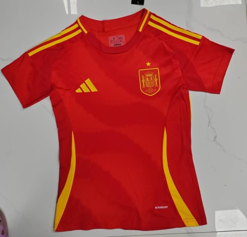 AAA(Thailand) Spain 2024 Home Women Soccer Jersey