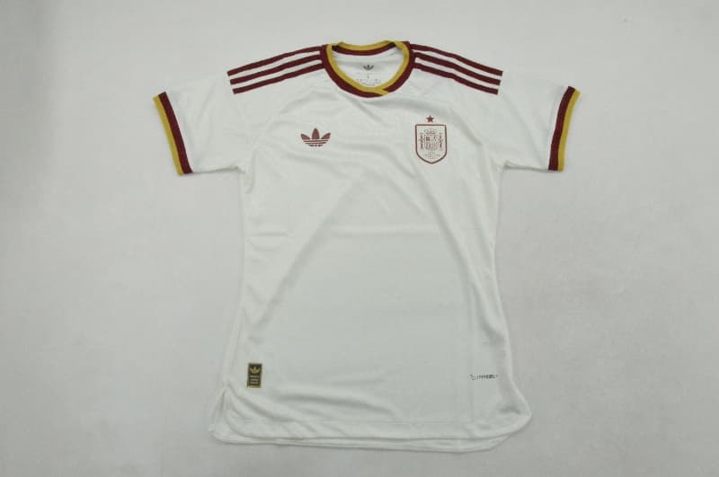 AAA(Thailand) Spain 2026 World Cup Away Women Soccer Jersey(Player)
