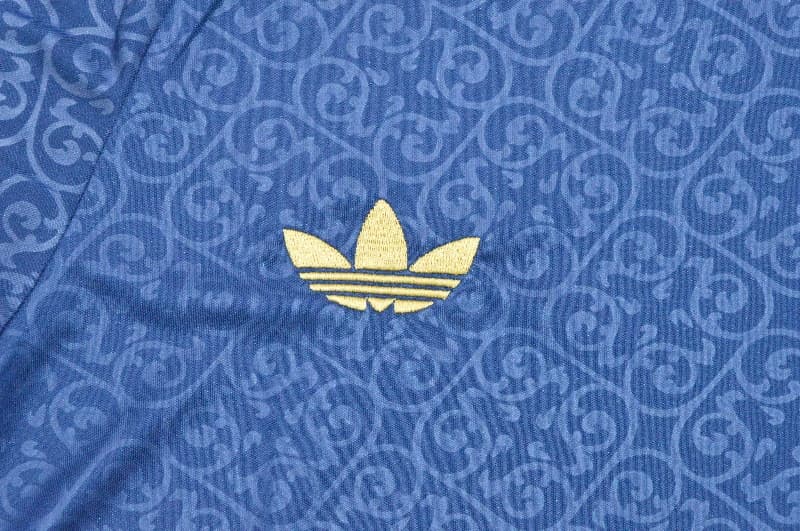 AAA(Thailand) Spain 2026 Dark Blue Soccer Jersey 02