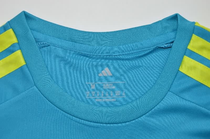 AAA(Thailand) Spain 2026 World Cup Goalkeeper Blue Soccer Jersey