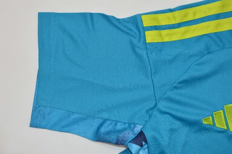 AAA(Thailand) Spain 2026 World Cup Goalkeeper Blue Soccer Jersey