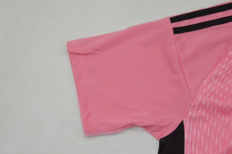 AAA(Thailand) Spain 2026 Goalkeeper Pink Soccer Jersey 2 Stars