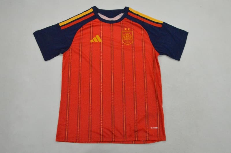 AAA(Thailand) Spain 2026 Home Soccer Jersey 2 Stars