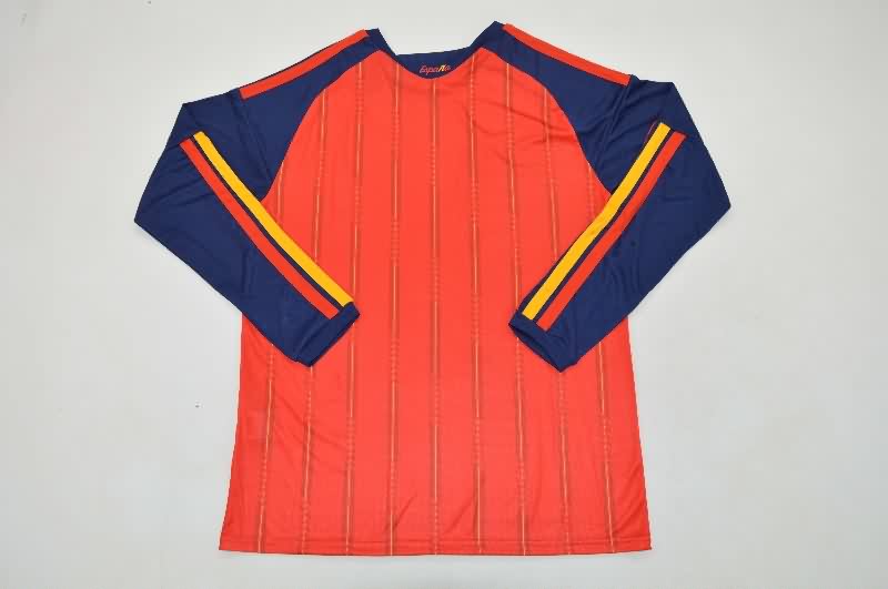 AAA(Thailand) Spain 2026 World Cup Home Long Sleeve Soccer Jersey