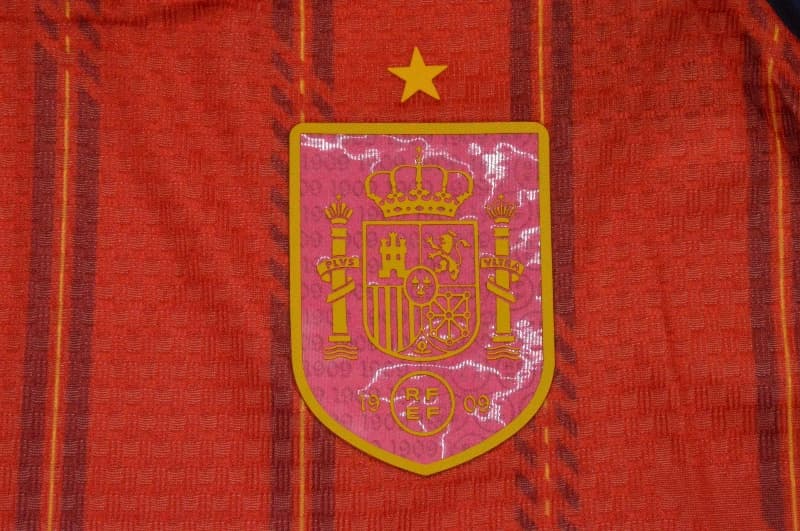 AAA(Thailand) Spain 2026 World Cup Home Soccer Jersey (Player)