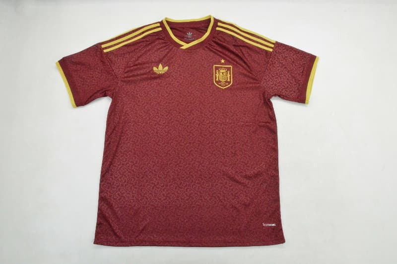 AAA(Thailand) Spain 2026 Red Soccer Jersey 02