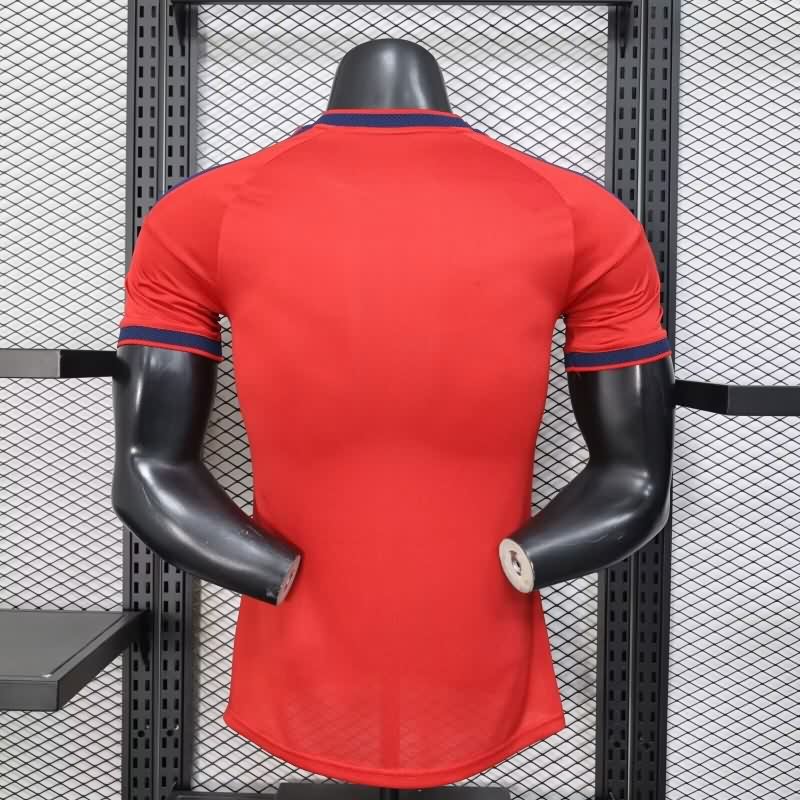 AAA(Thailand) Spain 2026 Red Yellow Soccer Jersey (Player)