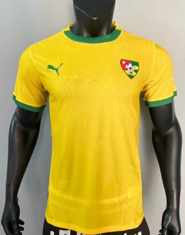 AAA(Thailand) Togo 2026 Yellow Soccer Jersey (Player) AAA(Thailand) Togo 2026 Yellow Soccer Jersey (Player)