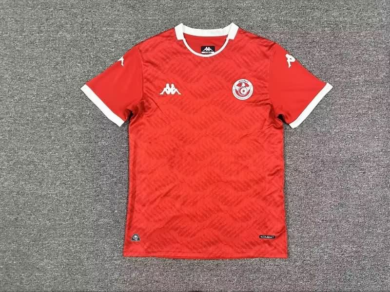 AAA(Thailand) Tunisia 25/26 Home Soccer Jersey AAA(Thailand) Tunisia 25/26 Home Soccer Jersey