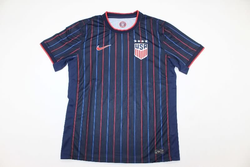 AAA(Thailand) USA 2025 Away Soccer Jersey AAA(Thailand) USA 2025 Away Soccer Jersey
