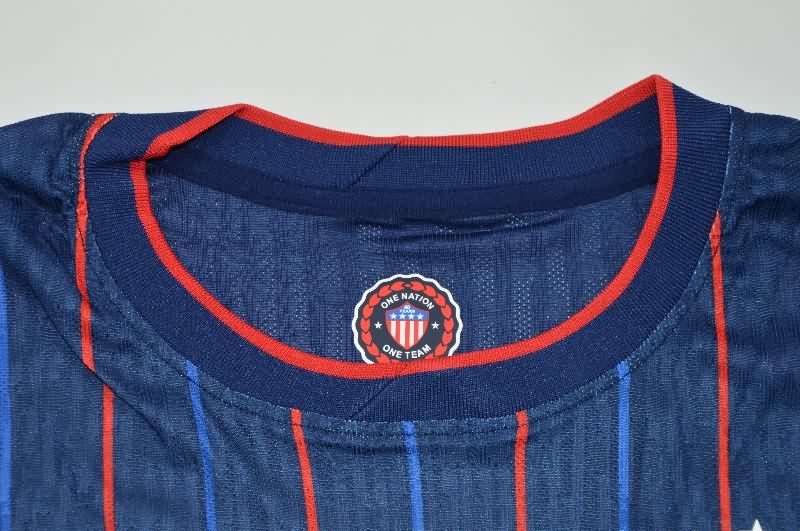 AAA(Thailand) USA 2025 Away Soccer Jersey (Player)