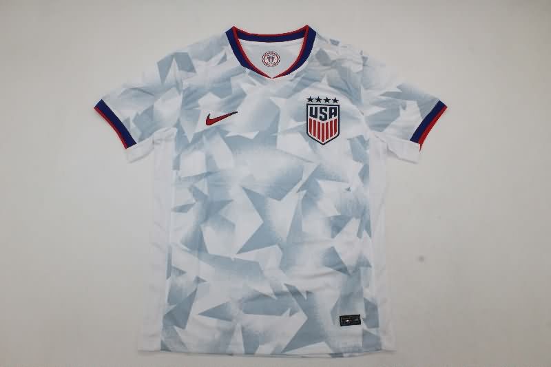 AAA(Thailand) USA 2025 Home Soccer Jersey AAA(Thailand) USA 2025 Home Soccer Jersey