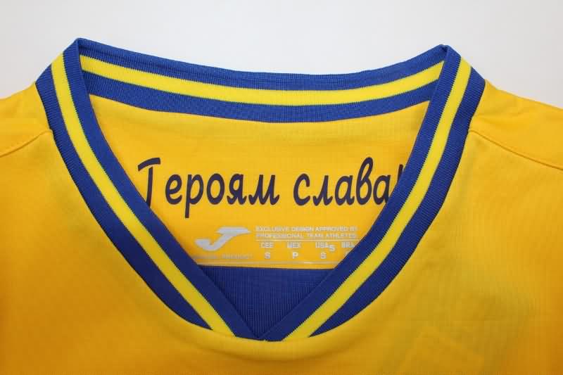 AAA(Thailand) Ukraine 2024 Home Soccer Jersey