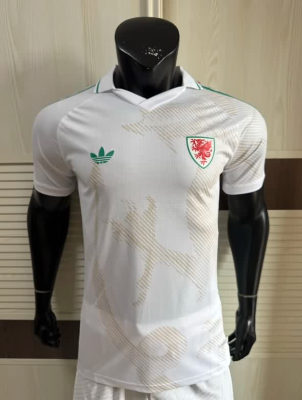 AAA(Thailand) Wales 2026 Away Soccer Jersey (Player) AAA(Thailand) Wales 2026 Away Soccer Jersey (Player)