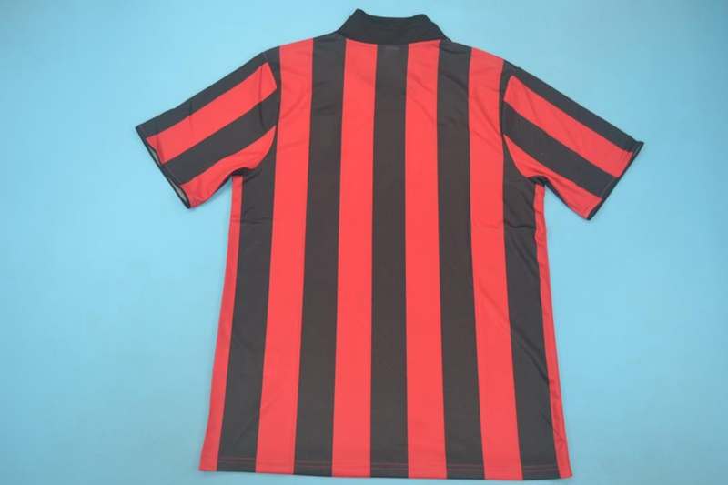AAA(Thailand) AC Milan 1988/89 Home Retro Soccer Jersey